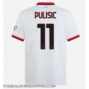 AC Milan Christian Pulisic #11 Udebanetrøje 2024-25 Kortærmet